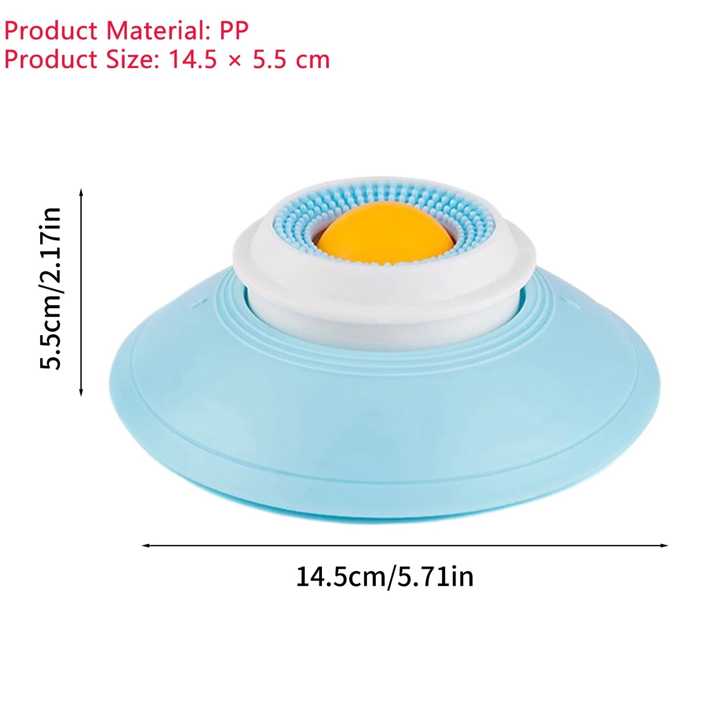 Dog Licking Toy Slow Feeder Interactive Puzzle Bowl for Dogs & Cats