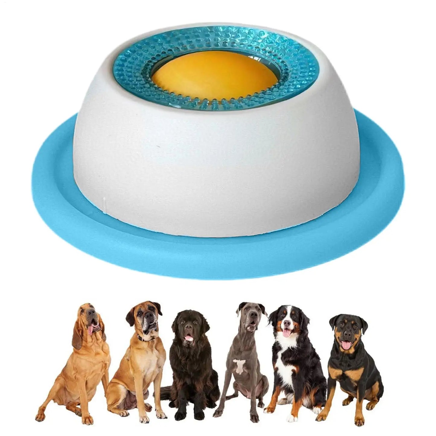 Dog Licking Toy Slow Feeder Interactive Puzzle Bowl for Dogs & Cats