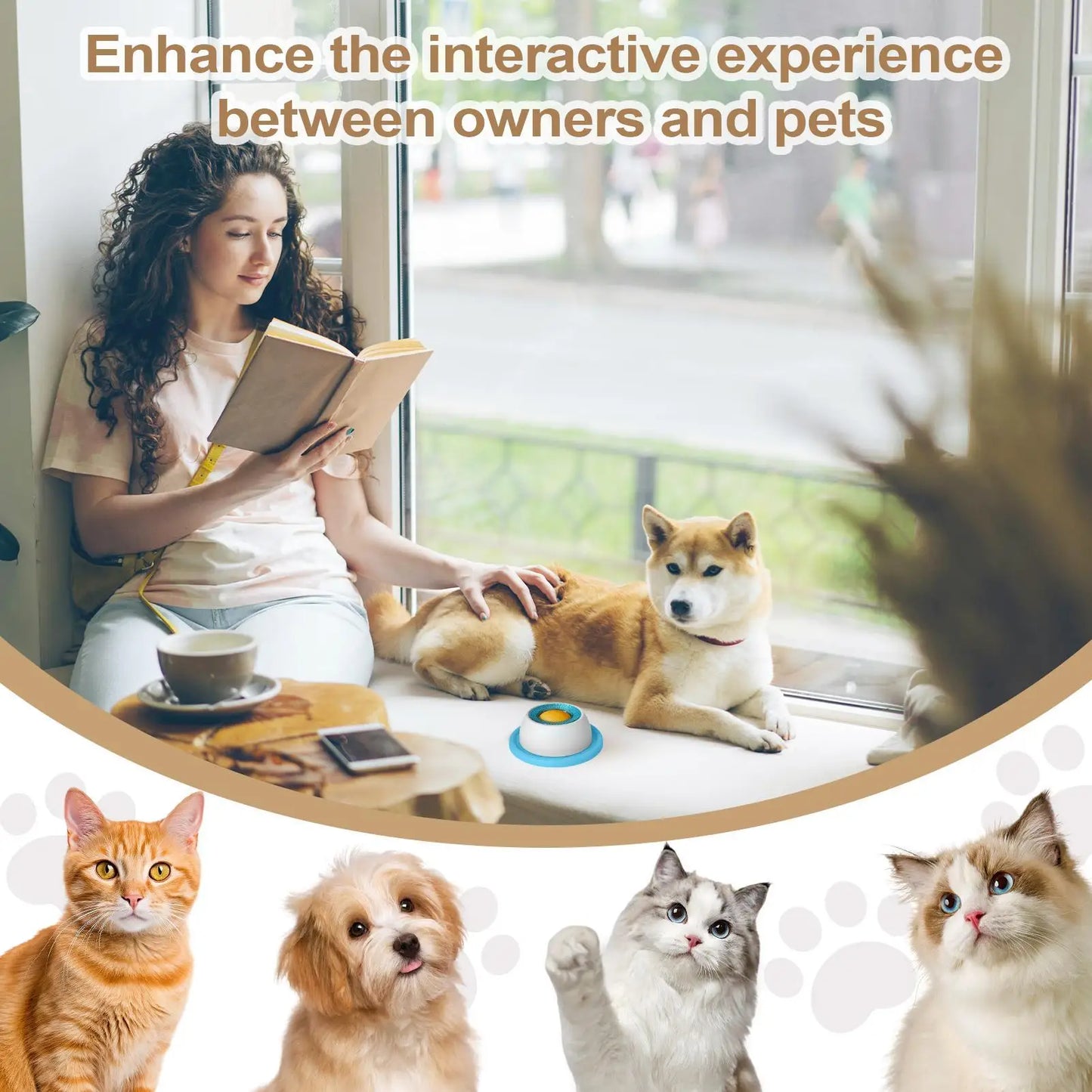 Dog Licking Toy Slow Feeder Interactive Puzzle Bowl for Dogs & Cats