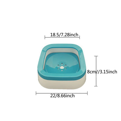 Anti-Splash Water Bowl for Dogs and Cats | No-Spill Large Capacity Pet Drinker | Puppy Cat Accessories