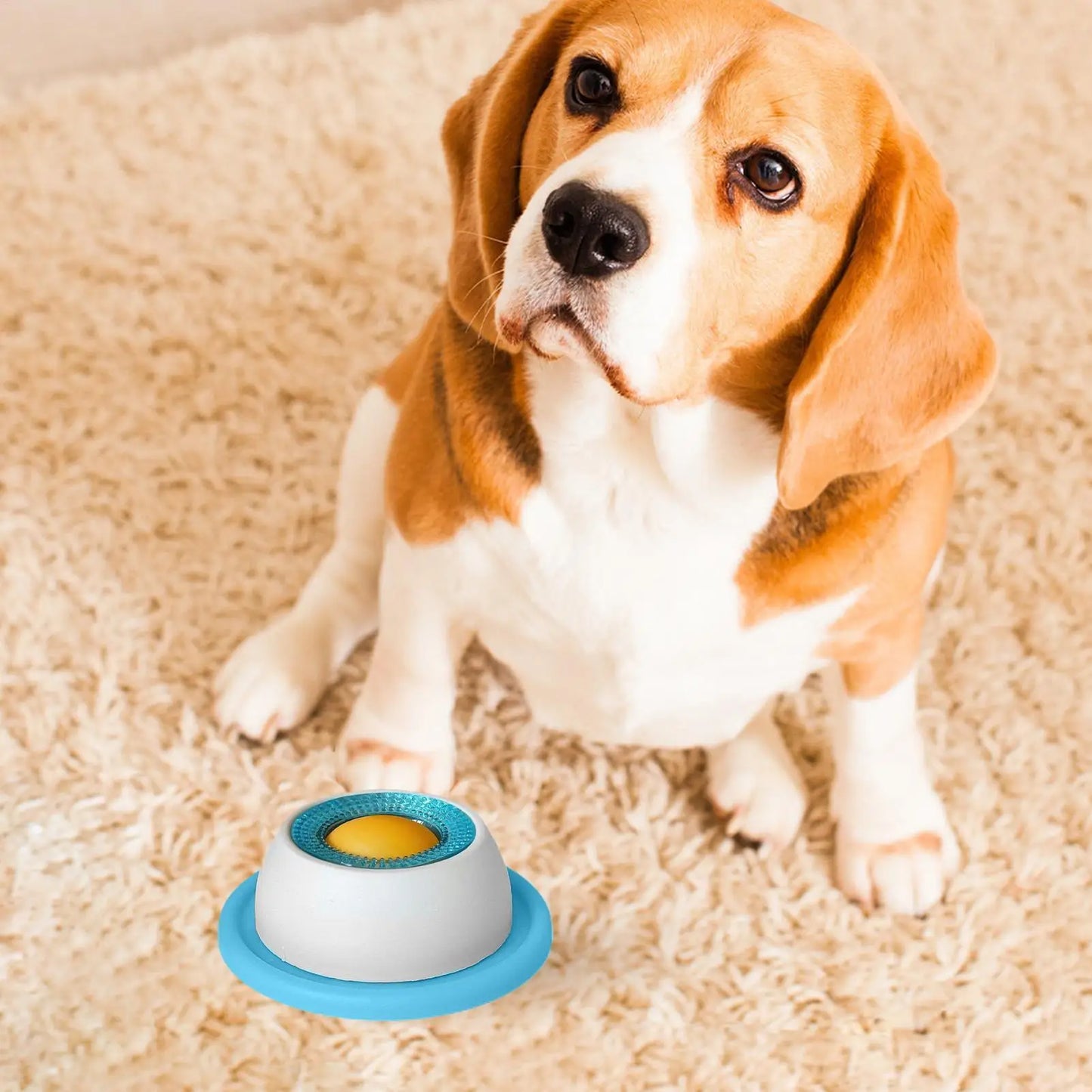 Dog Licking Toy Slow Feeder Interactive Puzzle Bowl for Dogs & Cats