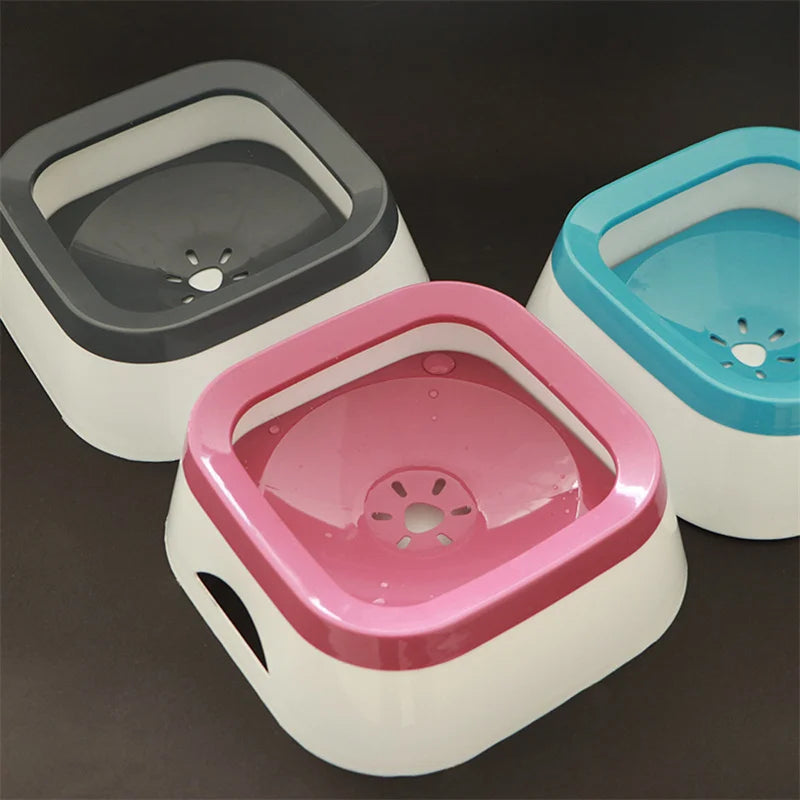 Anti-Splash Water Bowl for Dogs and Cats | No-Spill Large Capacity Pet Drinker | Puppy Cat Accessories