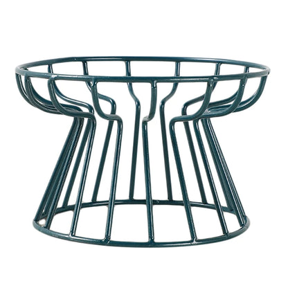 Nordic Elevated Ceramic Pet Bowl | Anti-Cervical Raised Food Bowl for Cats and Dogs | Iron Stand