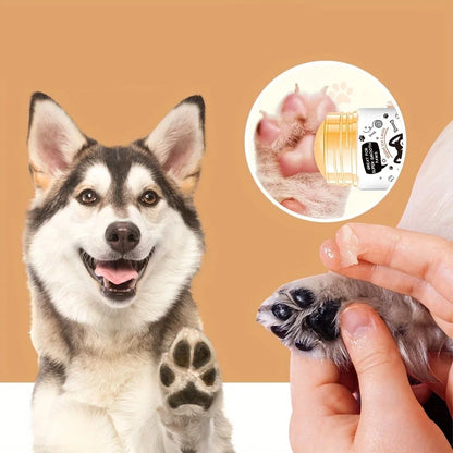 Dog Paw Balm and Snout Soother | Lick-Safe Moisturizing Cream for Cats and Dogs | Prevents Dry Cracked Paws
